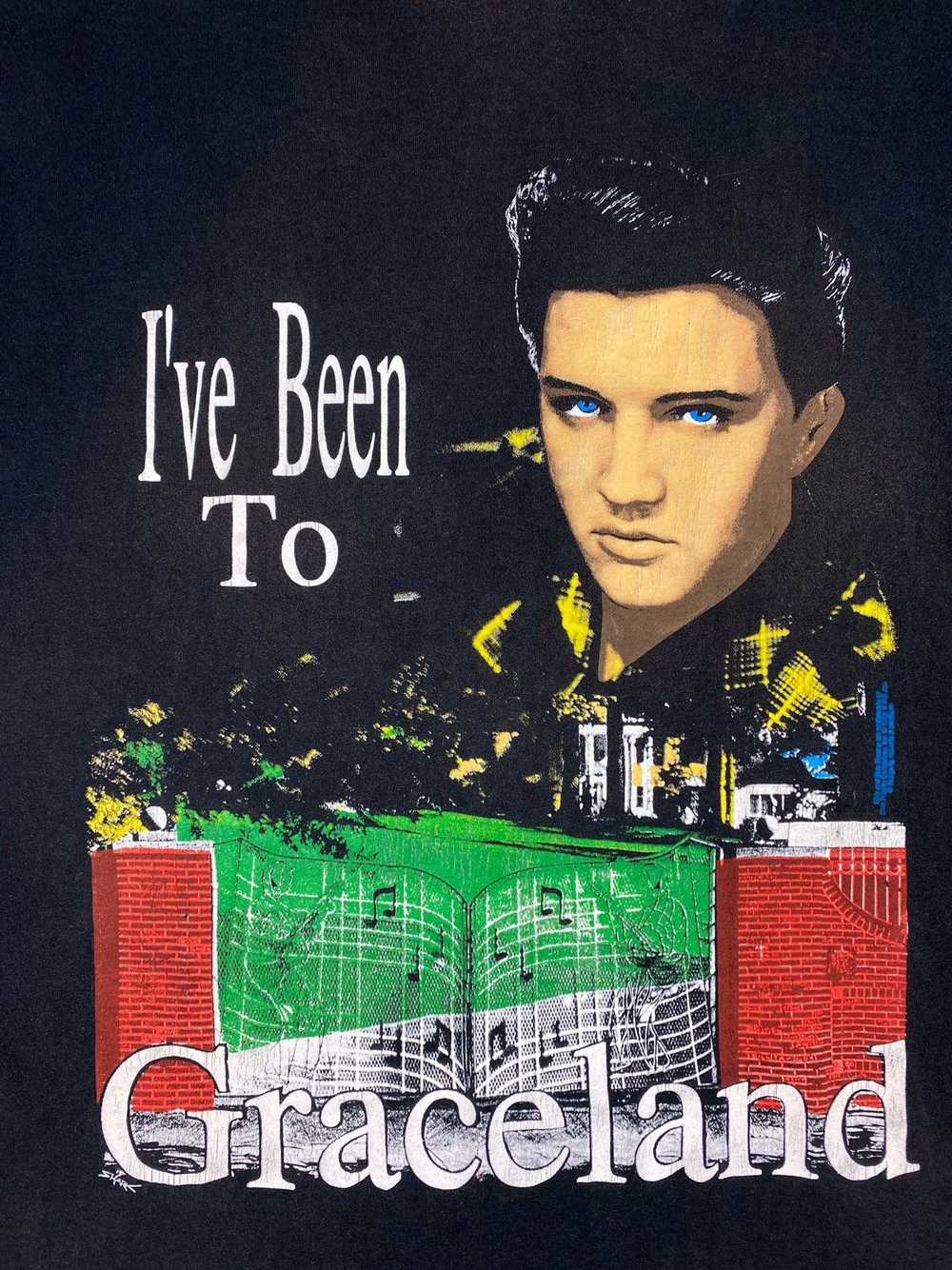 Band Tees × Vintage Elvis Presley Vintage T-shirt… - image 2