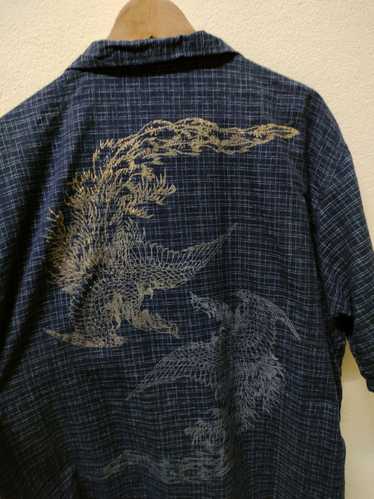 Japanese Brand × Sukajan T Shirts Sukajan Backpri… - image 1