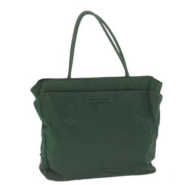 Prada Tessuto Green Synthetic Tote Bag (Pre-Owned) - image 1