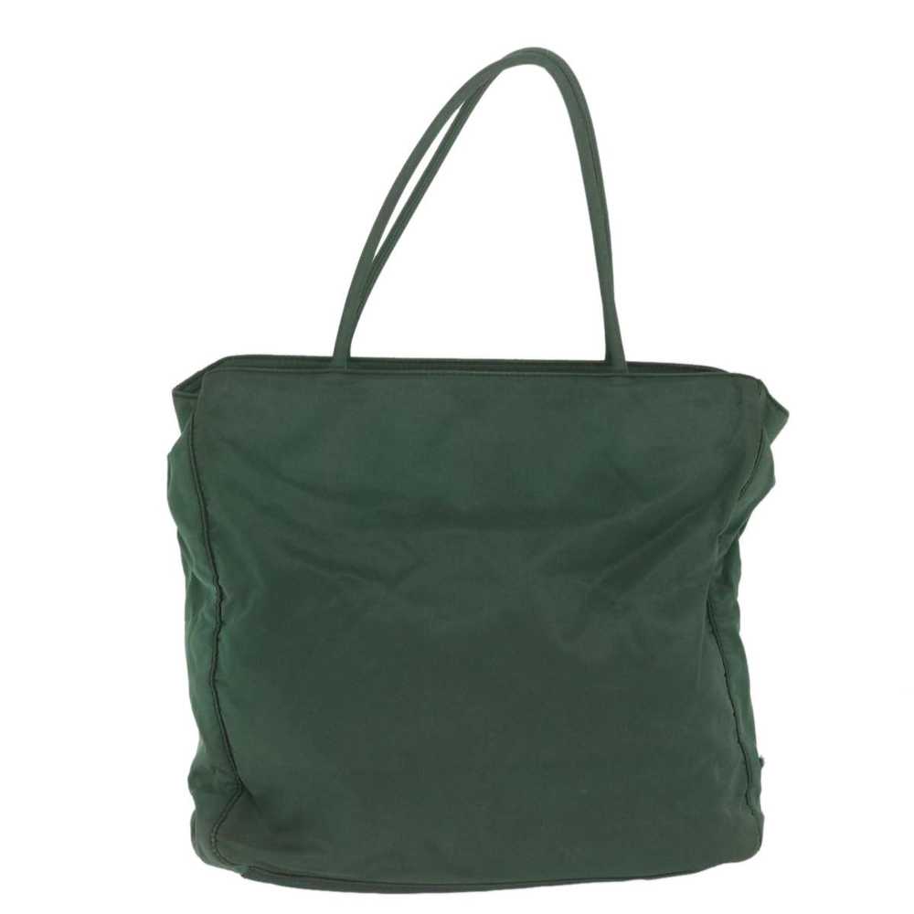 Prada Tessuto Green Synthetic Tote Bag (Pre-Owned) - image 2