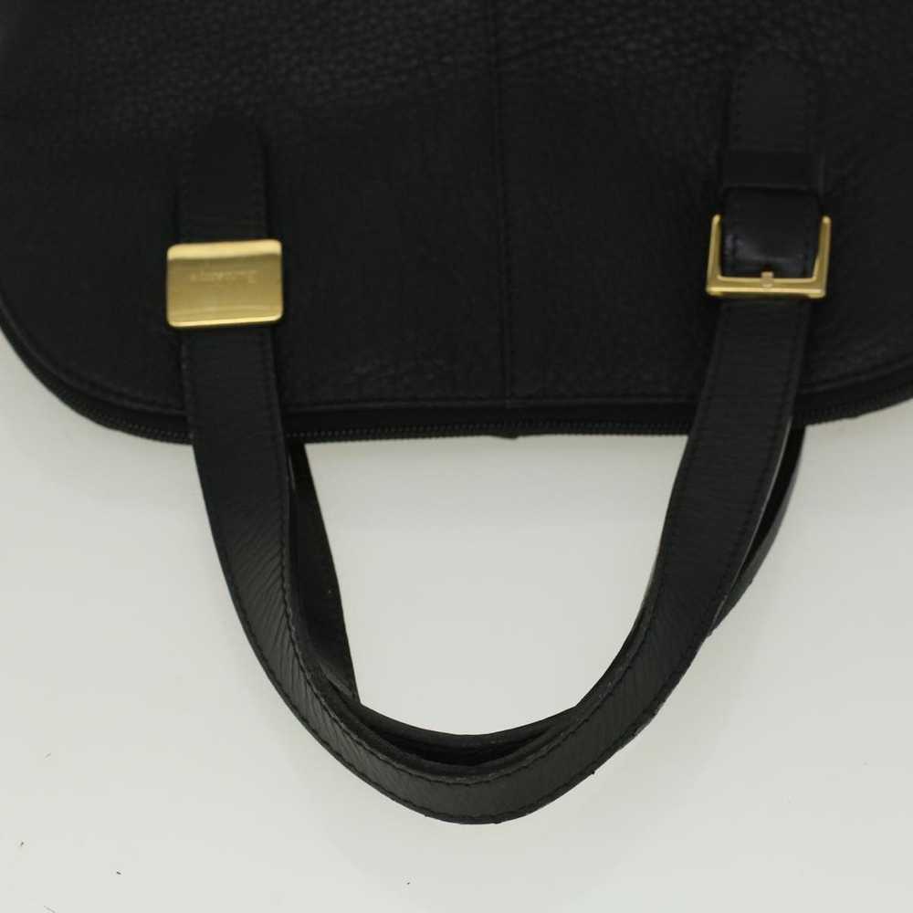 Burberry Black Leather Handbag (Pre-Owned) - image 10