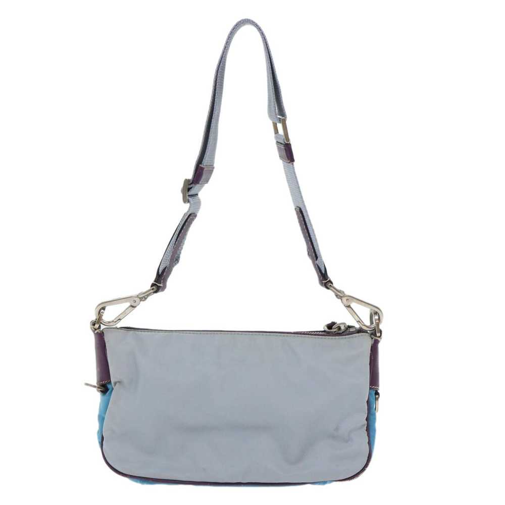 Prada Tessuto Blue Synthetic Shoulder Bag (Pre-Ow… - image 2