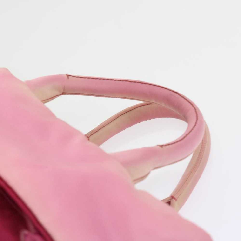 Prada Cabas Pink Synthetic Handbag (Pre-Owned) - image 12