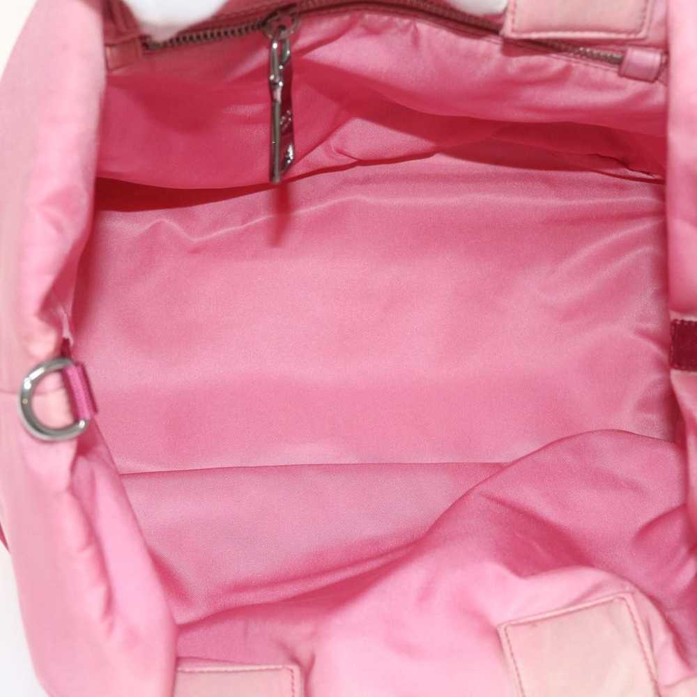 Prada Cabas Pink Synthetic Handbag (Pre-Owned) - image 5