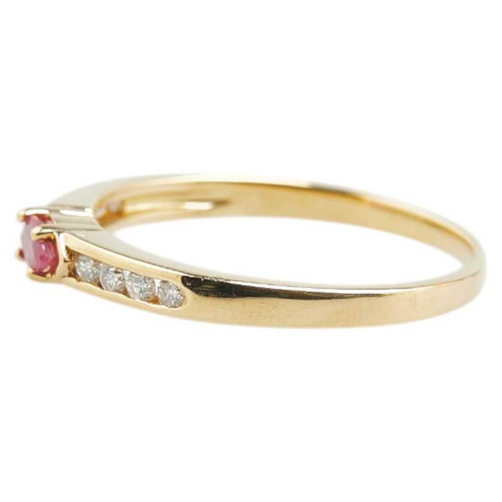 Non Signé / Unsigned Yellow gold ring - image 3