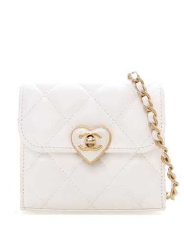 CHANEL Pre-Owned 2021-2023 Mini Quilted Lambskin C