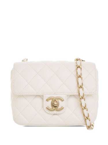 CHANEL Pre-Owned 2023 Mini Square Classic Lambskin