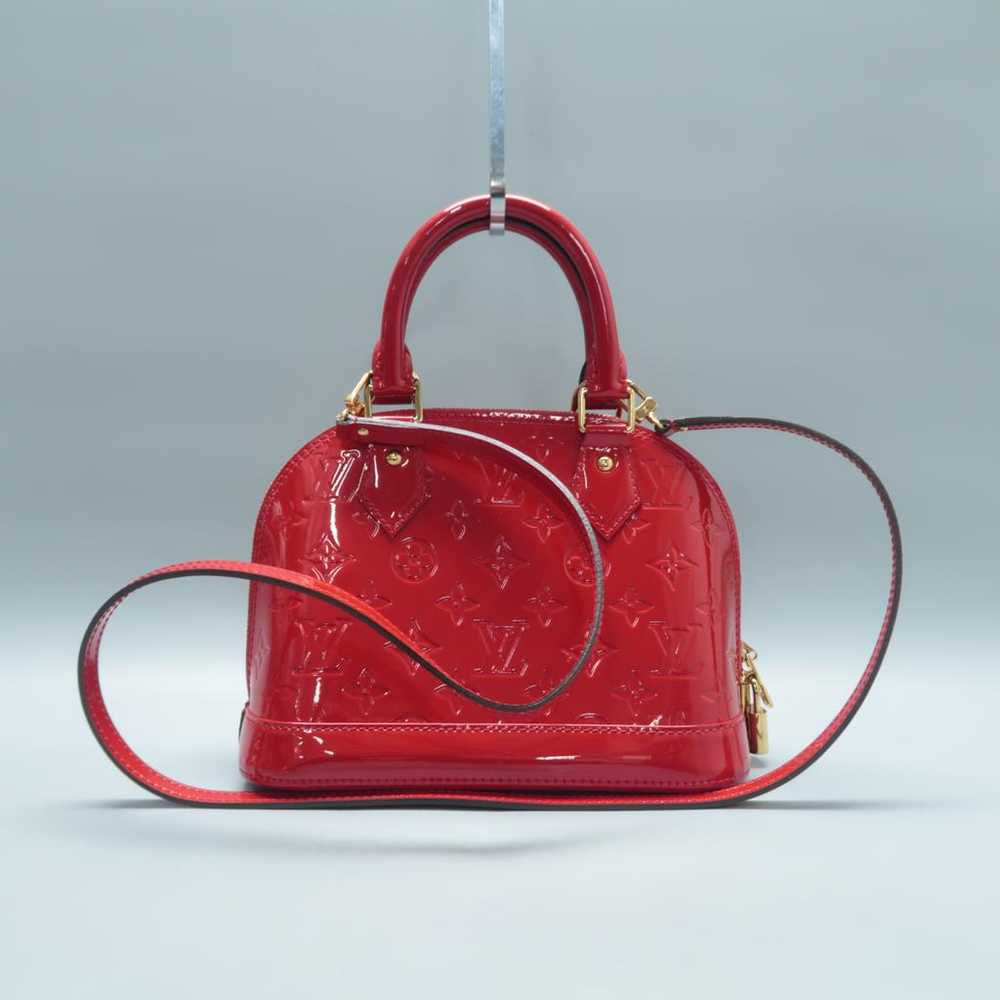 Louis Vuitton Alma Bb leather satchel - image 4