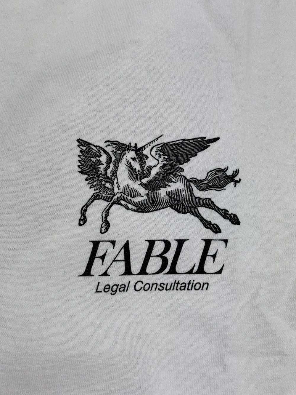 Undercover FABLE LEGAL CONSULTATIONS PRINT T-SHIRT - image 3