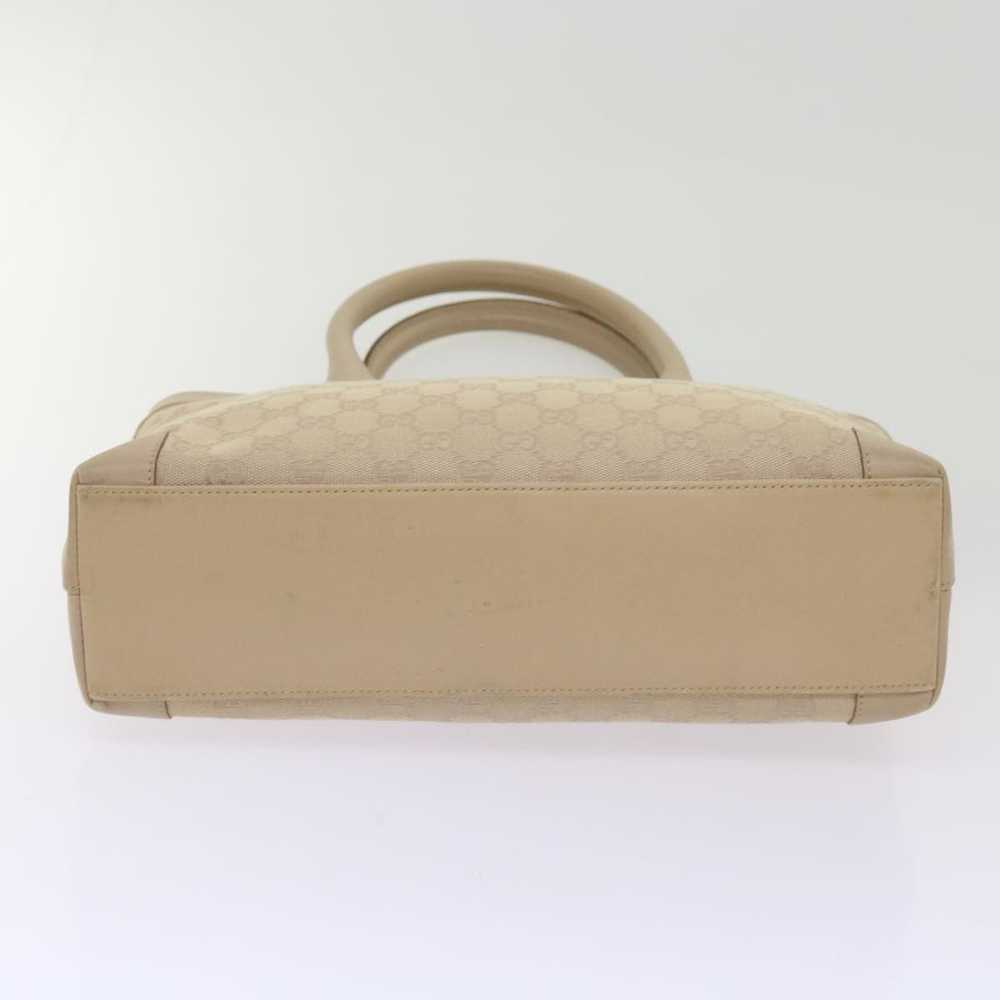 Gucci Gg Canvas Beige Canvas Tote Bag (Pre-Owned) - image 3