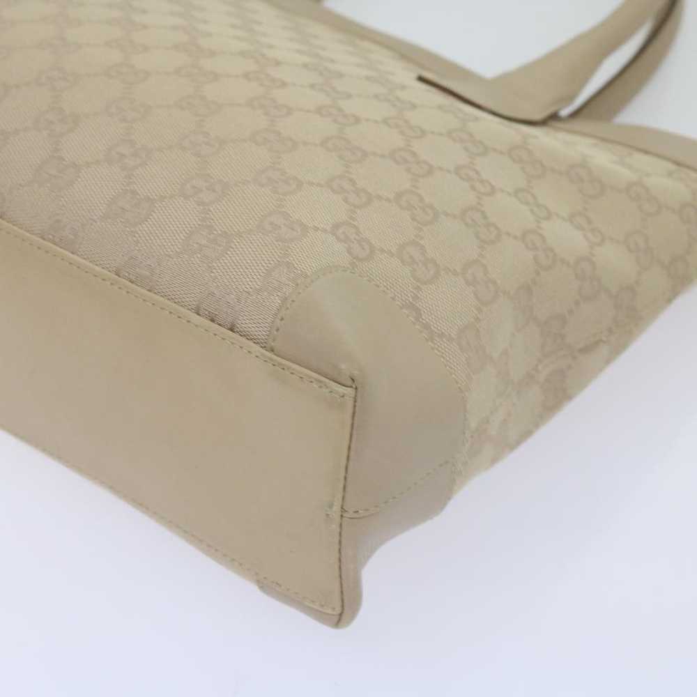 Gucci Gg Canvas Beige Canvas Tote Bag (Pre-Owned) - image 9