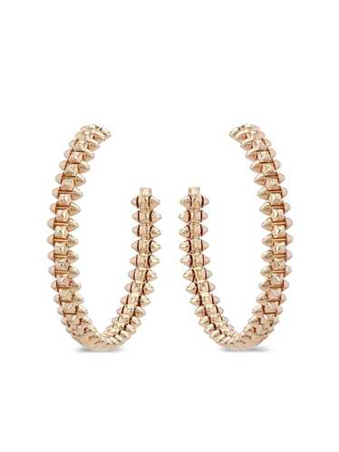 Cartier 18k rose gold Clash De Cartier hoop earrin