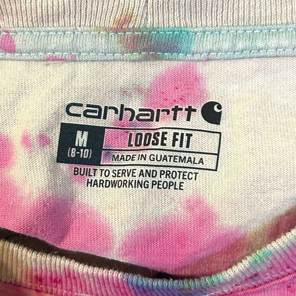 Carhartt Carhartt Cotton Long Sleeve T Shirt Pink… - image 3