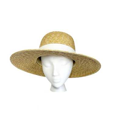 J.Crew J. Crew Women's Wide-Brim Straw Hat C5343 … - image 1