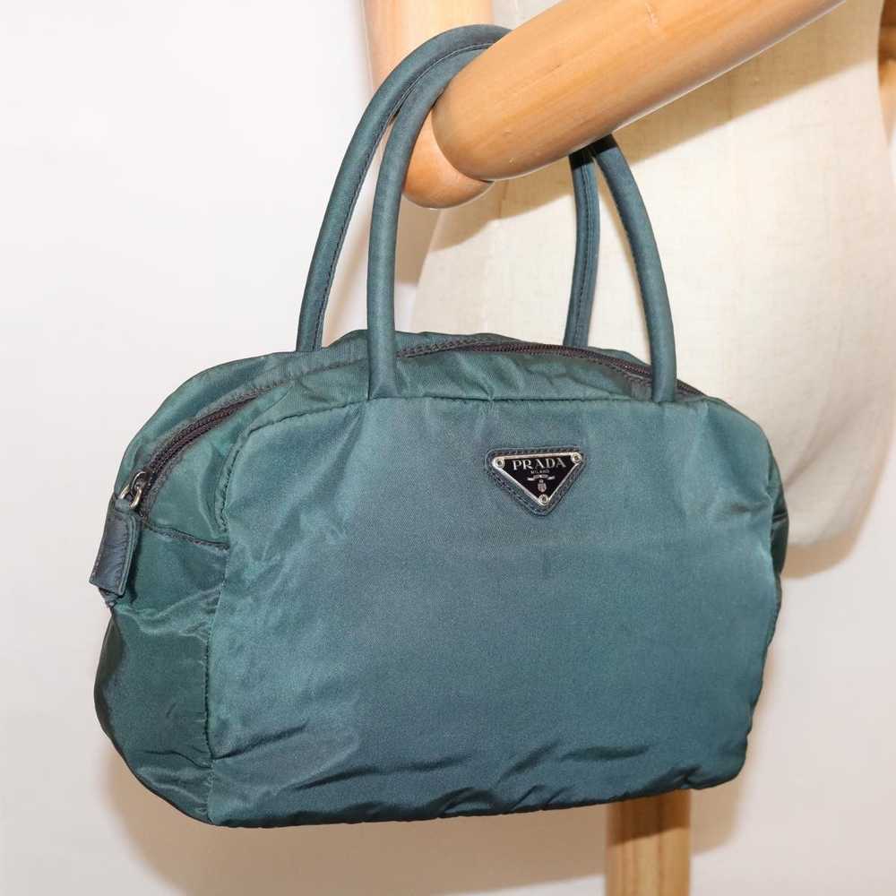 Prada Tessuto Green Synthetic Handbag (Pre-Owned) - image 7