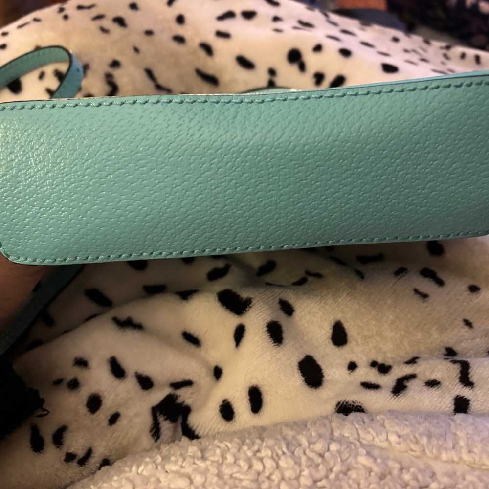 Kate Spade CoralBlue leather Wellesley Rachel sma… - image 3