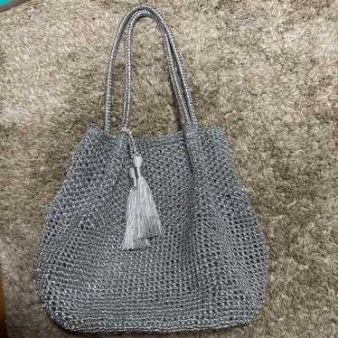 United Arrows Code Tassel Tote Bag