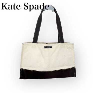 Kate Spade Canvas Tote Bag - Ivory