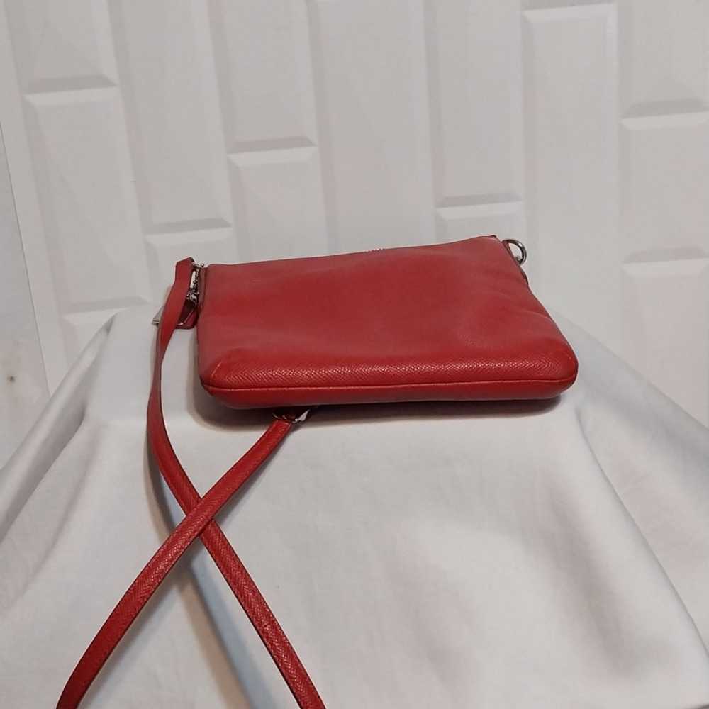 Coach Kitt Messenger Crossbody Bag - RED with Acc… - image 5