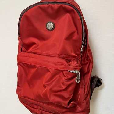 Orobianco Red Nylon Backpack