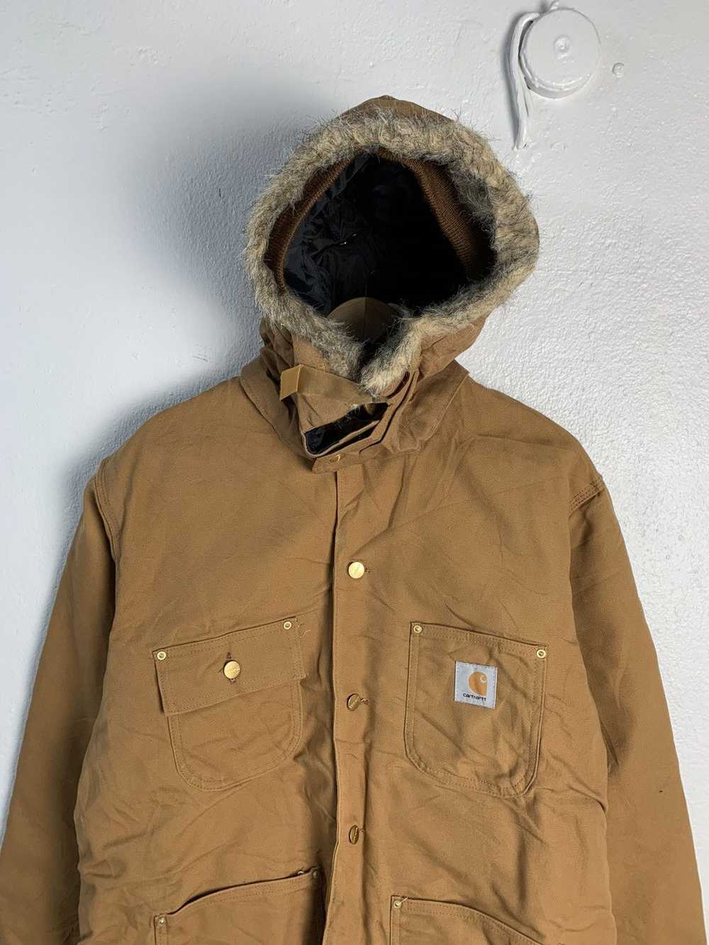 Carhartt × Deadstock Vintage Carhatt Hooded Jacket - image 4