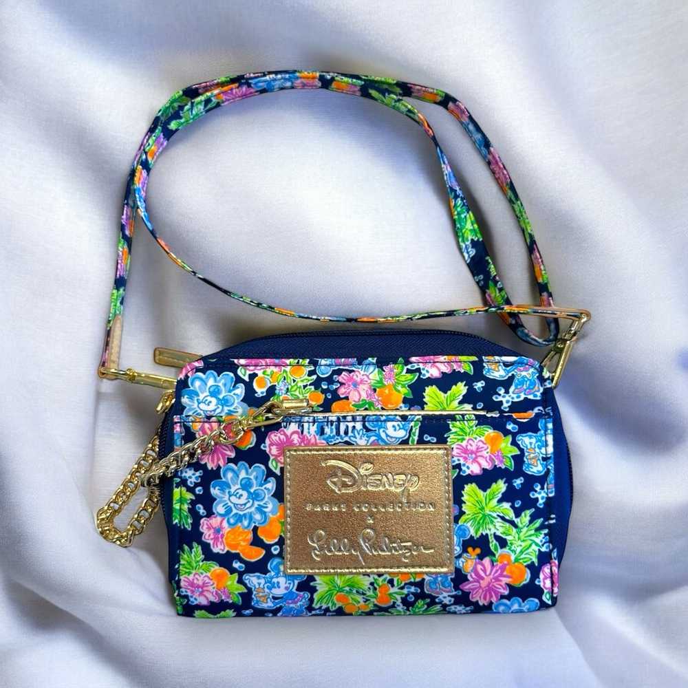 Disney Lilly Pulitzer Crossbody Bag Purse Parks C… - image 1