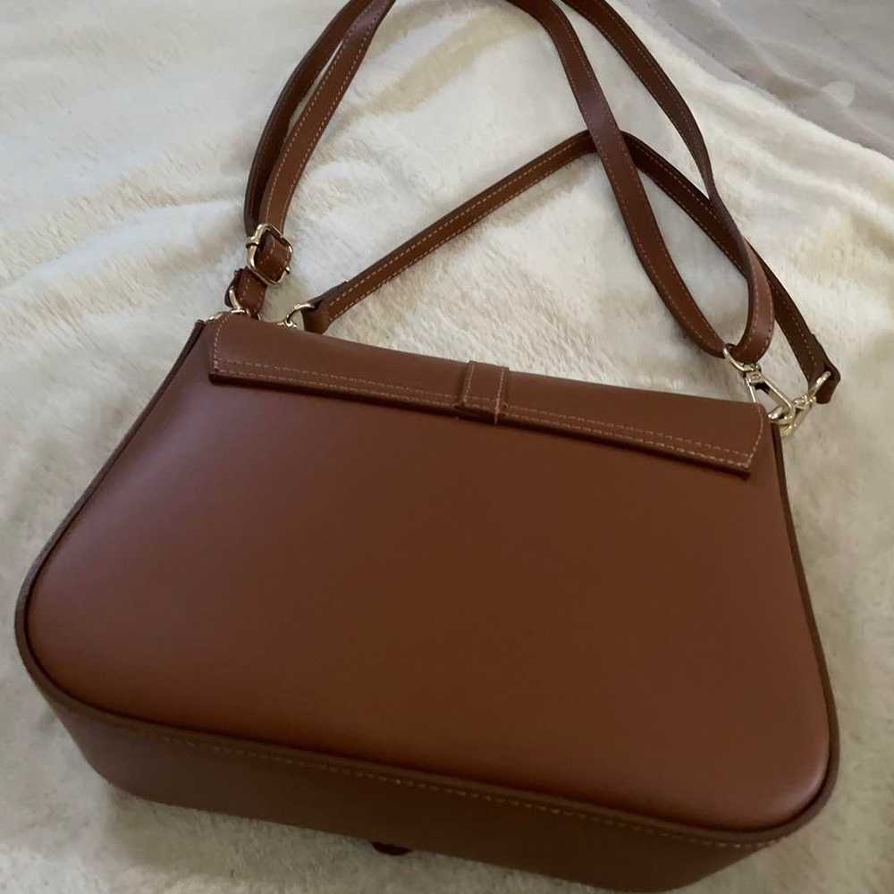 Brown Shoulder 2-Way Bag - image 2