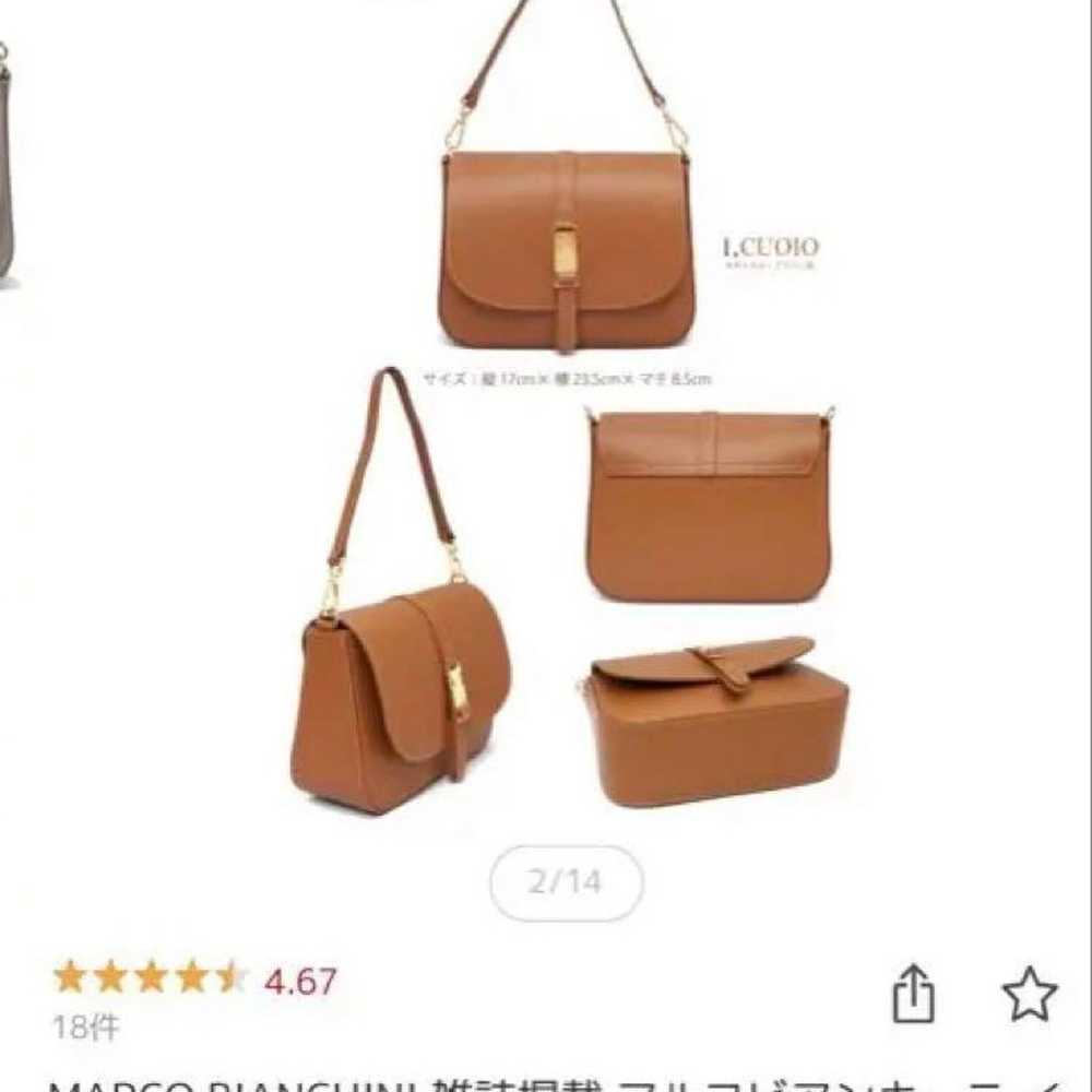 Brown Shoulder 2-Way Bag - image 8