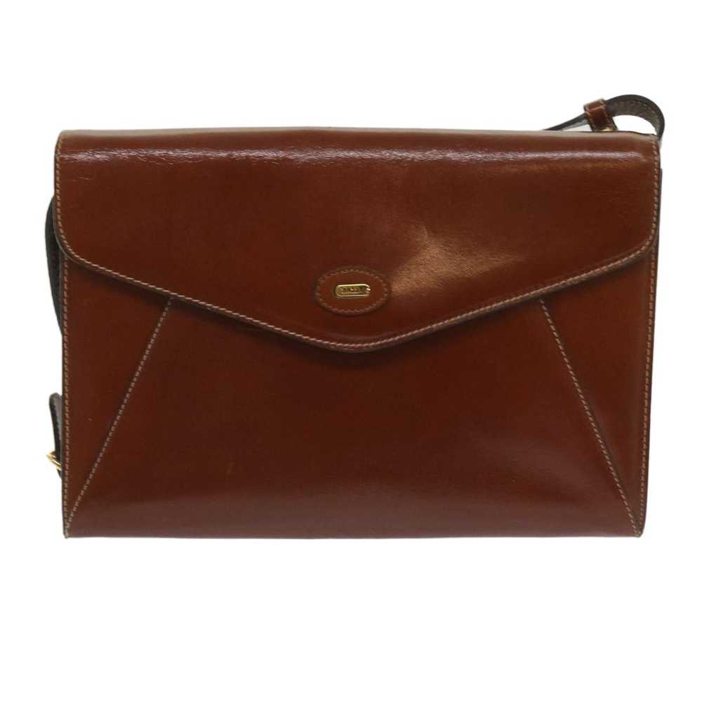 Bally Brown Leather Shoulder Bag (Pre-Owned) - image 1