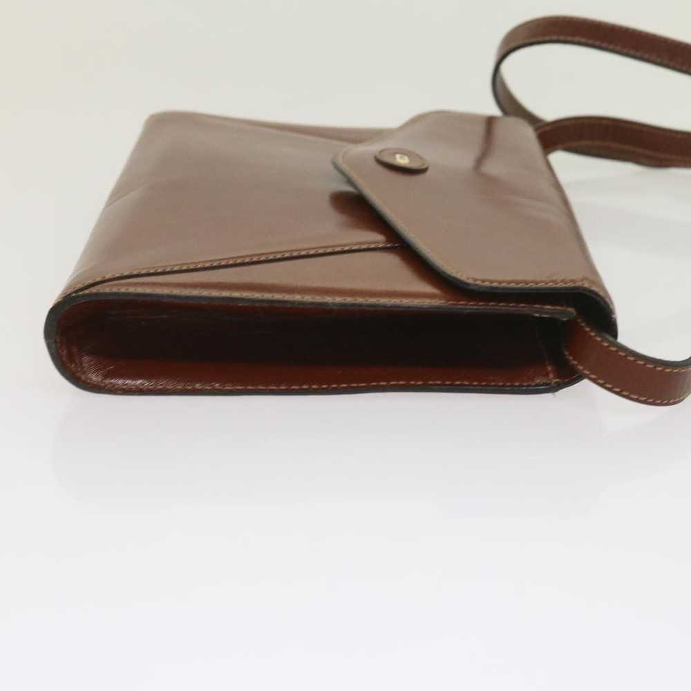 Bally Brown Leather Shoulder Bag (Pre-Owned) - image 5