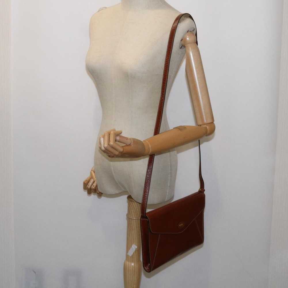 Bally Brown Leather Shoulder Bag (Pre-Owned) - image 8