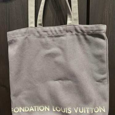 LOUIS VUITTON FONDATION Art Museum Tote Bag Gray