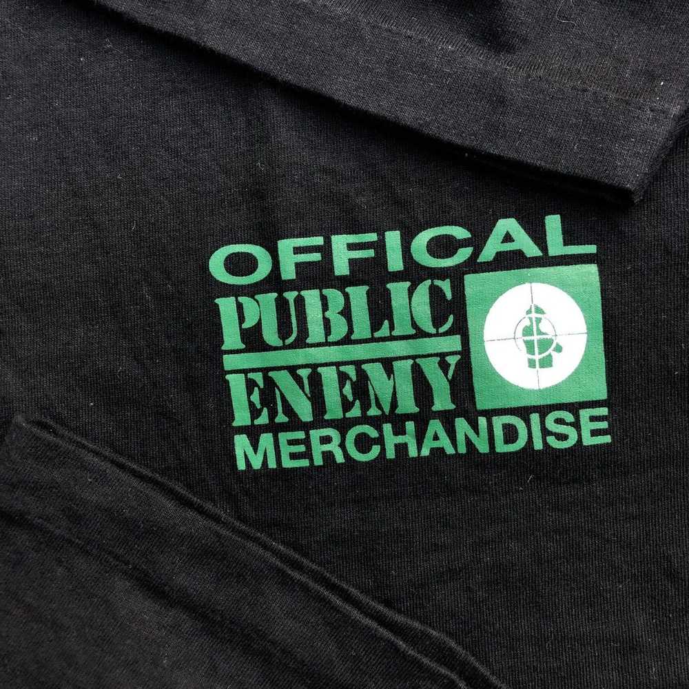 Band Tees × Public Enemy × Vintage Vintage 90s Bo… - image 3