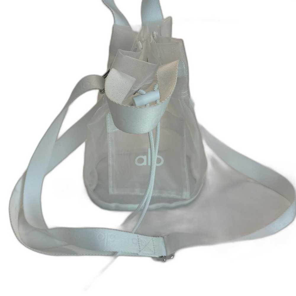 Alo Yoga Women's White and Silver Bag - image 4