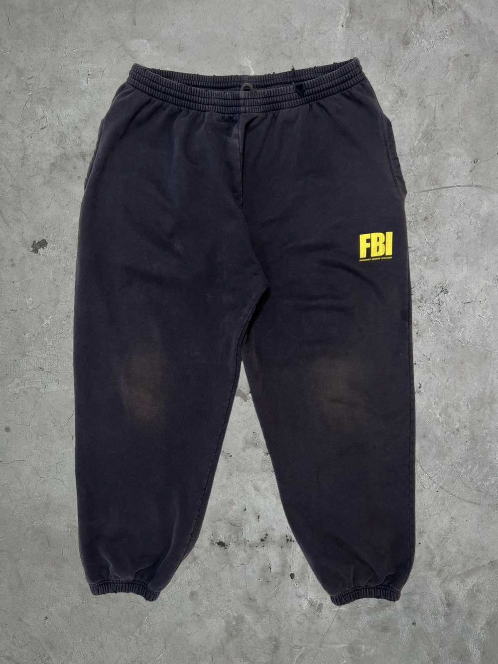 Balenciaga Balenciaga FBI Sweatpants - image 1