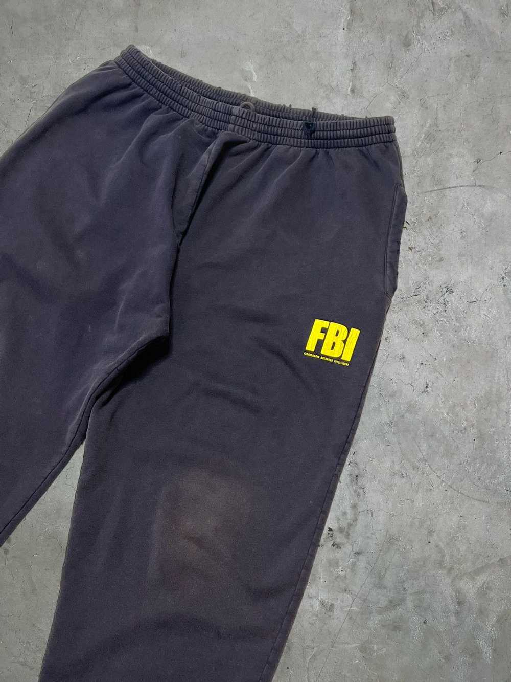 Balenciaga Balenciaga FBI Sweatpants - image 4