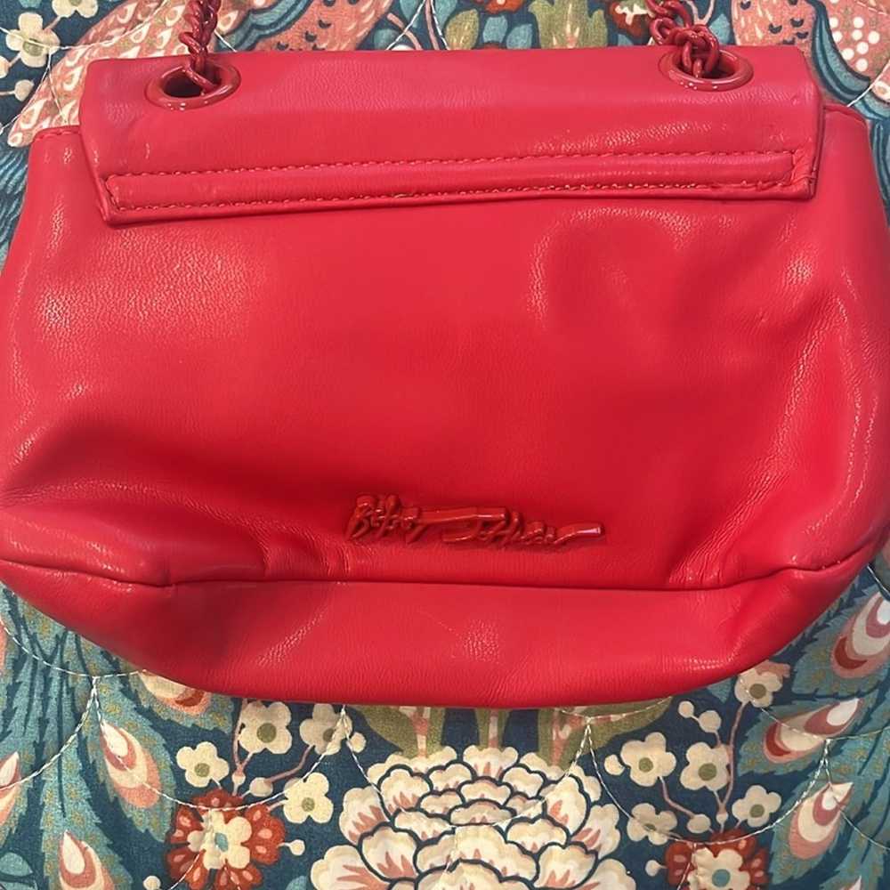 Vintage Red Betsey Johnson crossbody - image 4