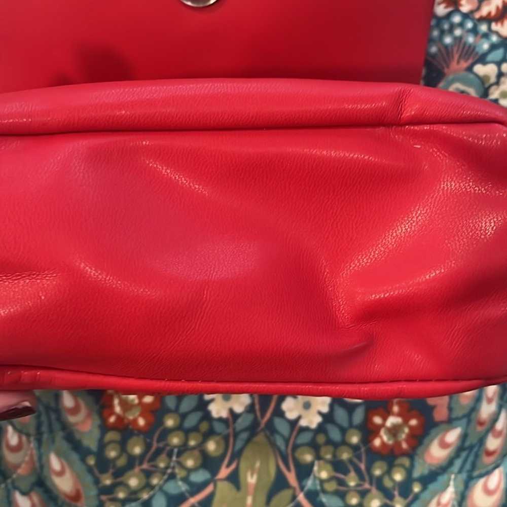 Vintage Red Betsey Johnson crossbody - image 8