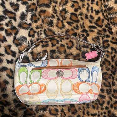 Coach mini scribble c bag and card holder - image 1