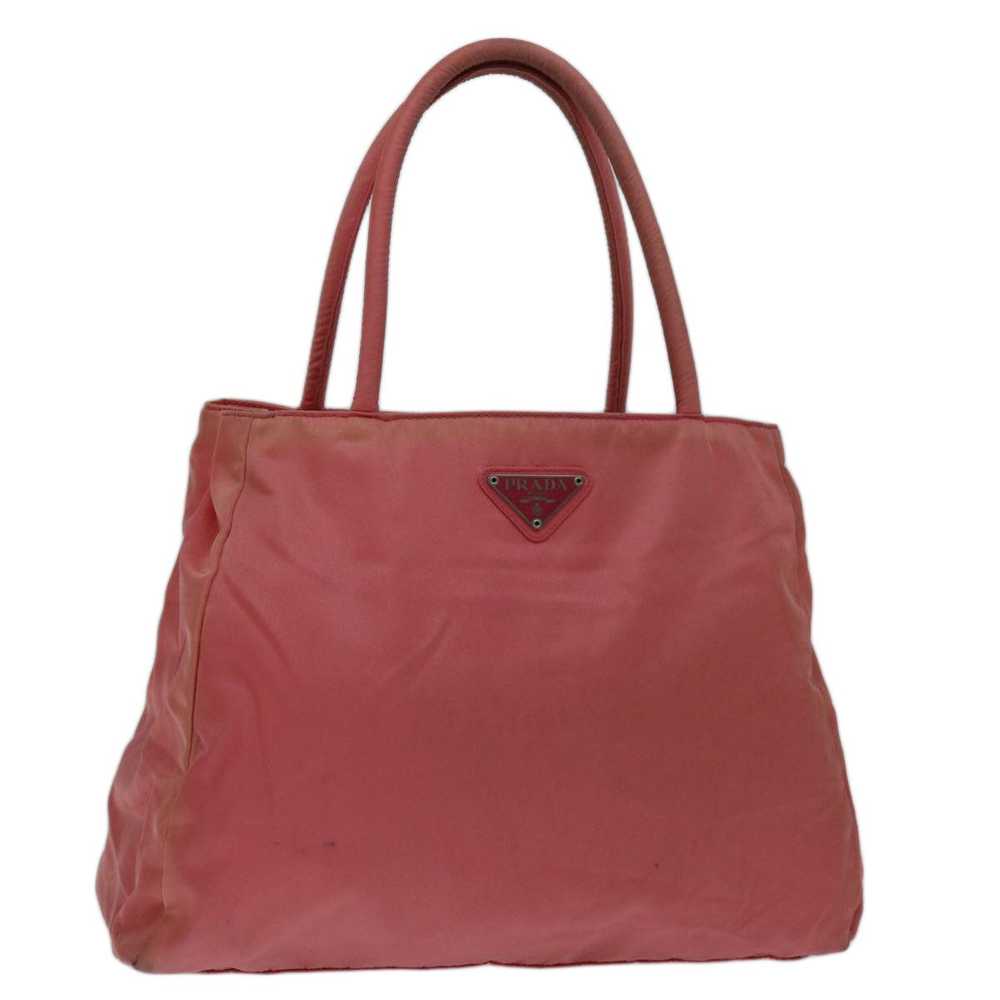 Prada Tessuto Pink Synthetic Handbag (Pre-Owned) - image 1