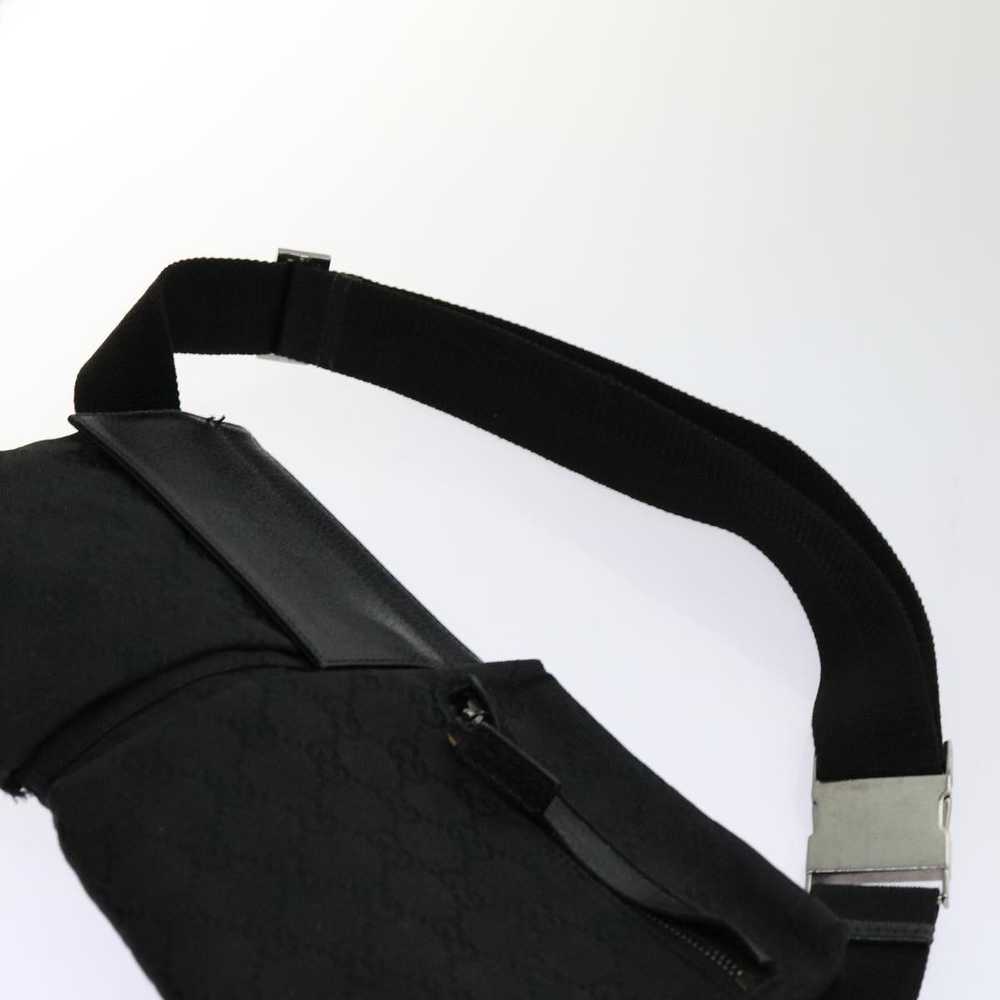 Gucci Gg Canvas Black Canvas Shoulder Bag (Pre-Ow… - image 10