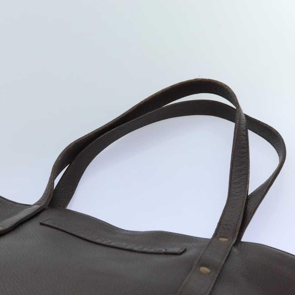 Burberry - Brown Leather Tote Bag (Pre-Owned) - image 12