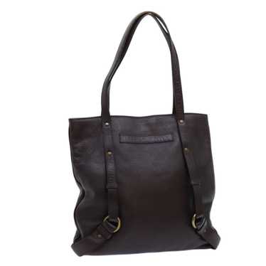 Burberry - Brown Leather Tote Bag (Pre-Owned) - image 1