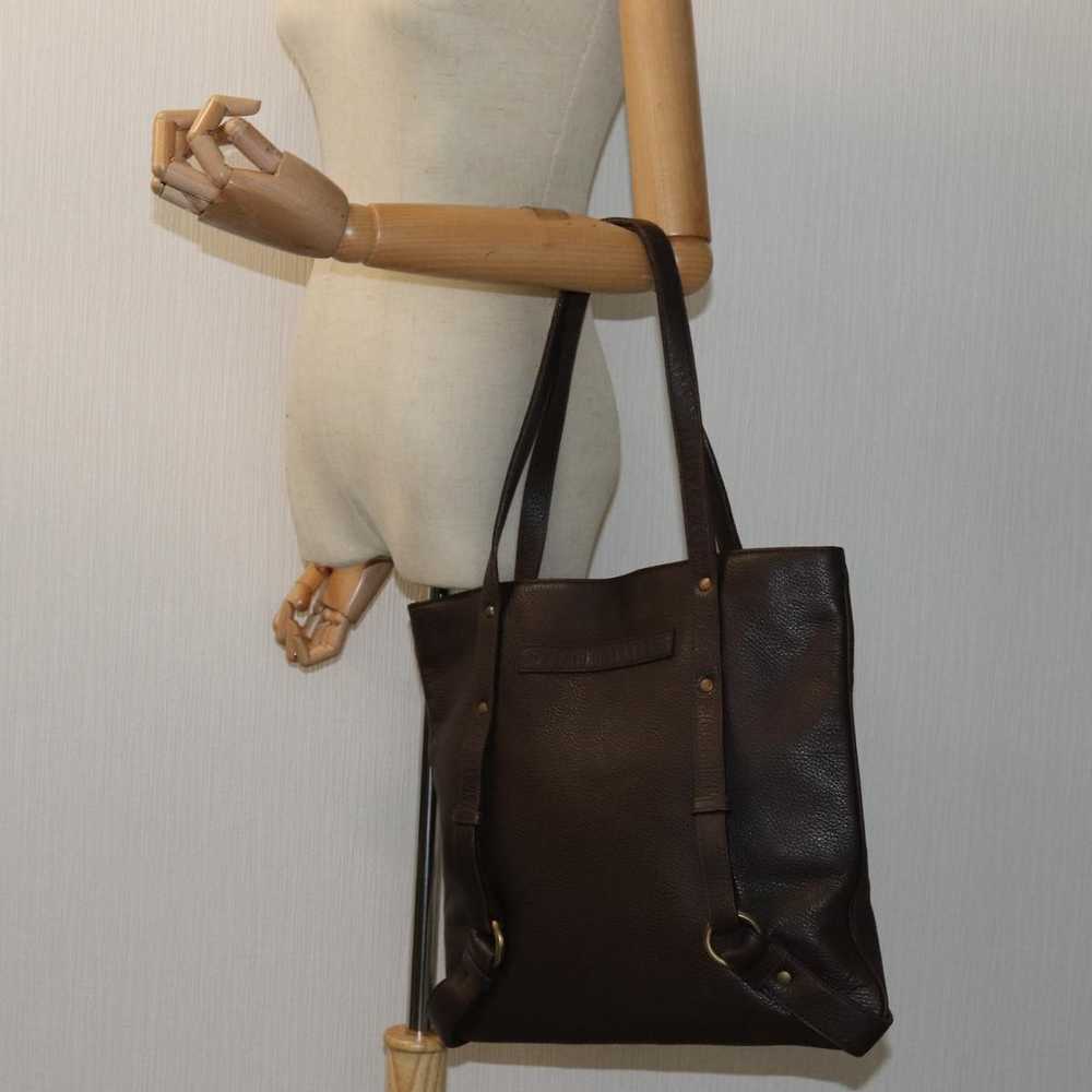 Burberry - Brown Leather Tote Bag (Pre-Owned) - image 7