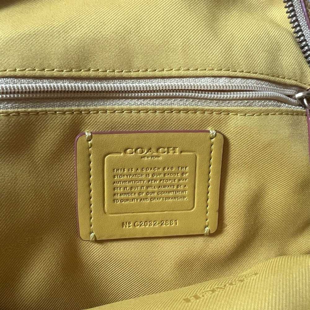 Coach Court Mini Leather Backpack - image 7