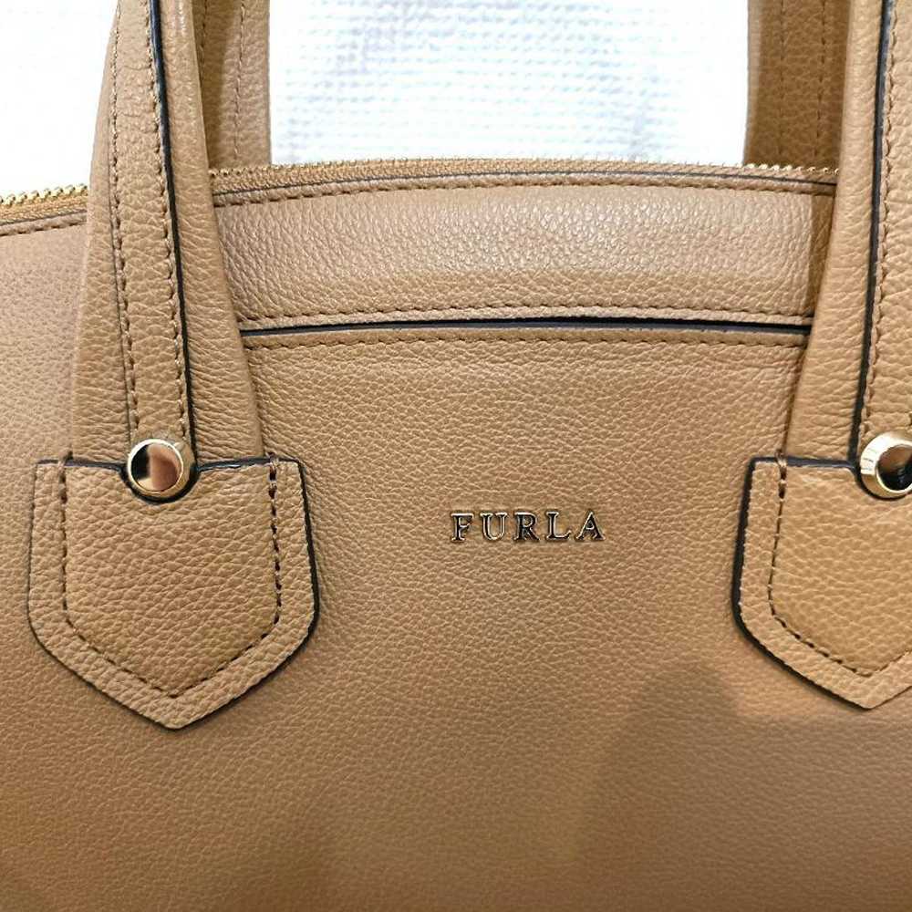 【Beautiful Condition】FURLA Shoulder Bag Handbag F… - image 2