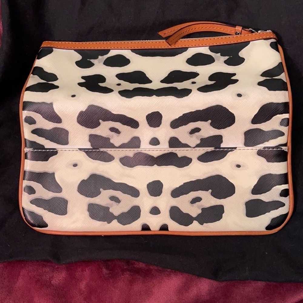 L.A.M.B. Snow Leopard Print Clutch. New without t… - image 4