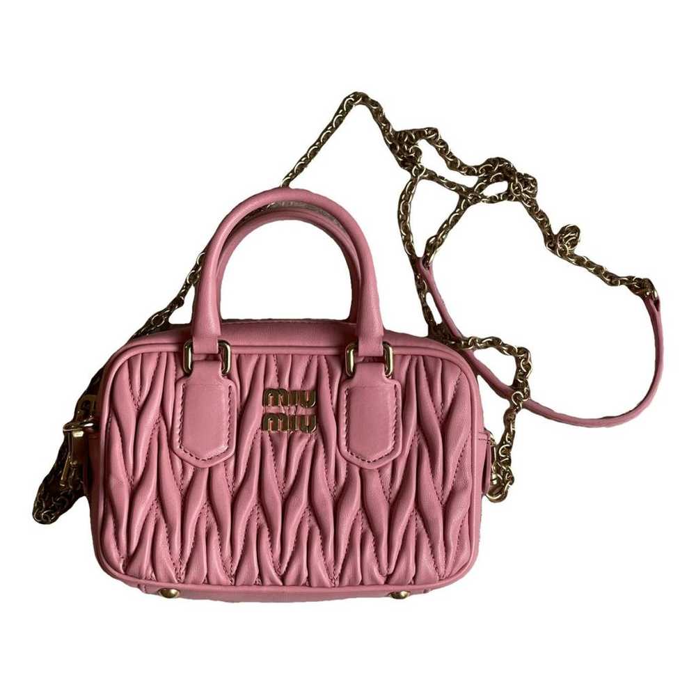 Miu Miu Arcadie leather handbag - image 1