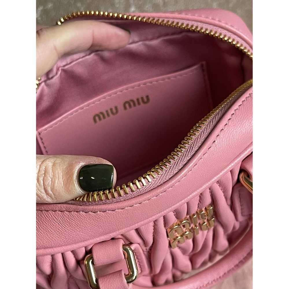 Miu Miu Arcadie leather handbag - image 3