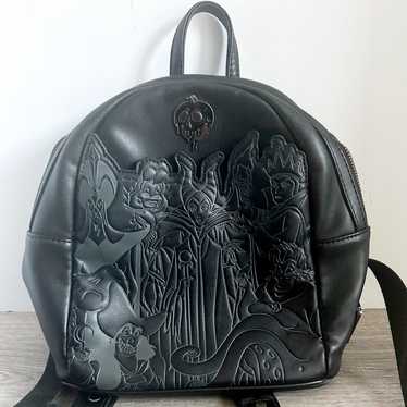 Loungefly Backpack Disney Villains Full Cast Blac… - image 1